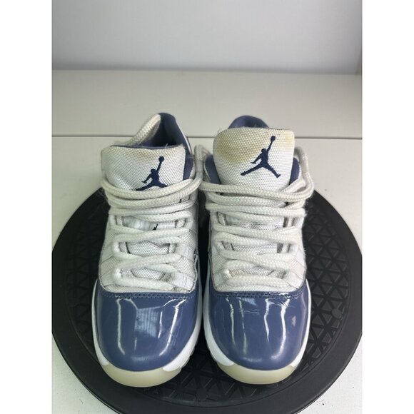 Air Jordan 11 Low Boy's 3y Diffused Blue FV5116-104 White Basketball Kids* - Picture 2 of 9